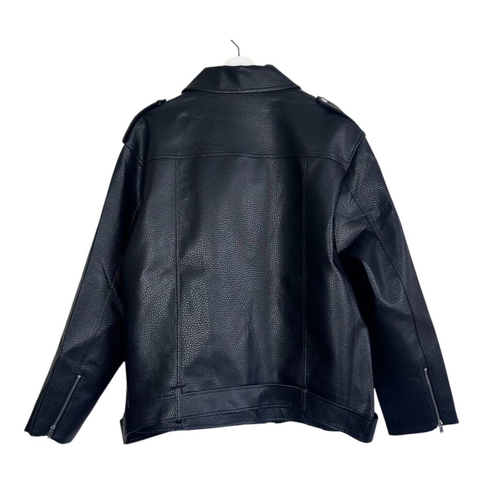 Rumored Black Leather Jacket - image 4